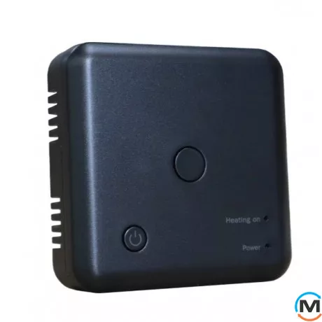 Бездротовий кімнатний термостат WiFi Tervix Pro Line для газового/електричного котла, чорний, Колір: Чорний, фото , зображення 3