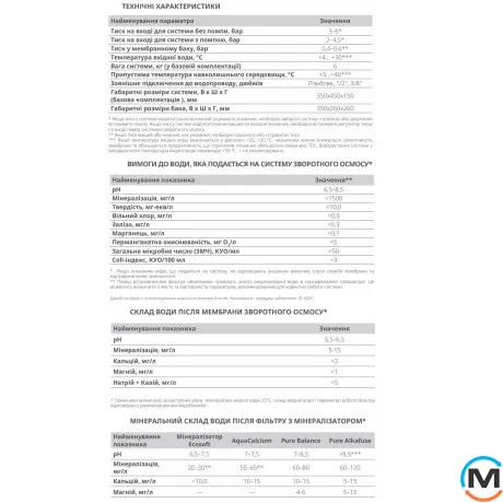 Фильтр обратного осмоса Ecosoft P'URE AquaCalcium MINT с помпой на станине, фото , изображение 5