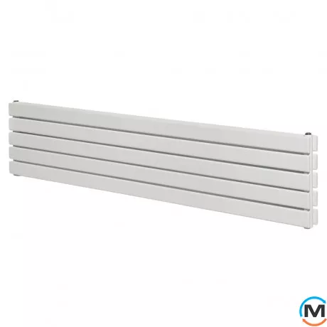 Горизонтальный дизайнерский отопительный радиатор ARTTIDESIGN Livorno II G 5/340/1600 белый матовый, фото , изображение 2
