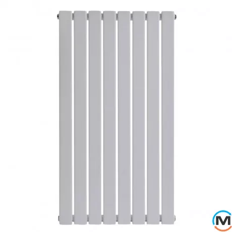 Вертикальний радіатор опалення ARTTIDESIGN Livorno II 8/600/544 білий матовий, фото 