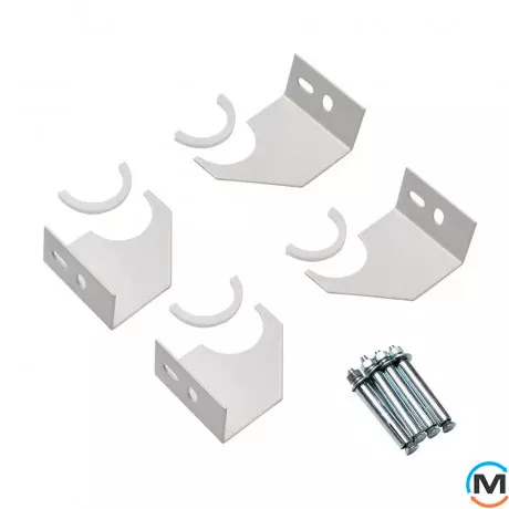 Вертикальный дизайнерский радиатор отопления ARTTIDESIGN Rimini II M 4/1800/382/50 белый матовый, Цвет: Белый, Высота (мм): 1800, Количество рядов: 2, Длина (мм): 382, фото , изображение 4