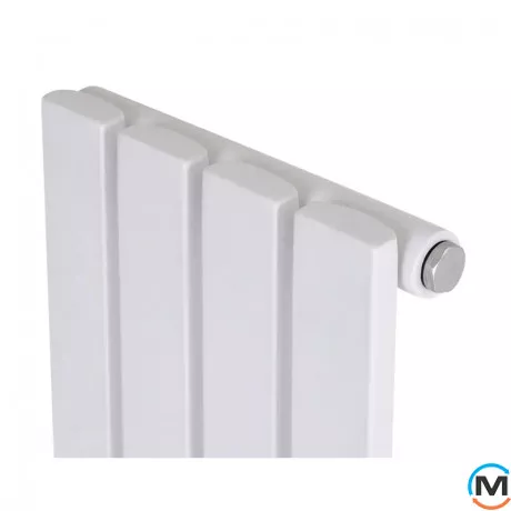 Вертикальний радіатор опалення ARTTIDESIGN Terni 4/1500/236/50 білий матовий, Підключення радіатора: Нижнє, Колір: Білий, Висота (мм): 1500, Кількість рядів: 1, Довжина (мм): 236, фото , зображення 3