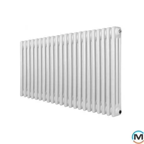 Радіатор ARTTIDESIGN Bari III G 22/600/1010/50 чорний матовий горизонтальний дизайнерський, Підключення радіатора: Бокове, Виконання: Горизонтальний, Колір: Чорний, Висота (мм): 600, Ширина (мм): 1010, Кількість рядів: 3, фото 