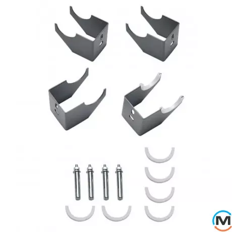 Радіатор ARTTIDESIGN Livorno 5/1800/340/50 сірий вертикальний матовий дизайнерський, фото , зображення 4