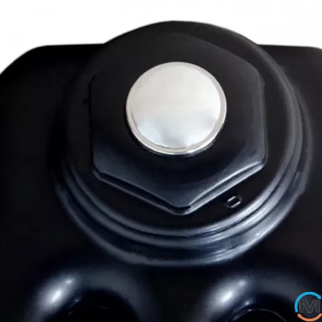 Трубчастий радіатор DeLonghi Multicolumn H=570 3-18 (секцій) конфігурація 0 (бічне 1/2") RAL9005МATT, Підключення радіатора: Бокове, Виконання: Горизонтальний, Колір: Чорний, Діаметр вхід/вихід: 1/2", Висота (мм): 570, Ширина (мм): 828, Глибина (мм): 107, фото , зображення 2