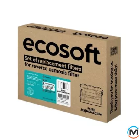 Комплект картриджів Ecosoft P'URE AquaCalcium "12 міс", Варіант: 12 місяців, фото 
