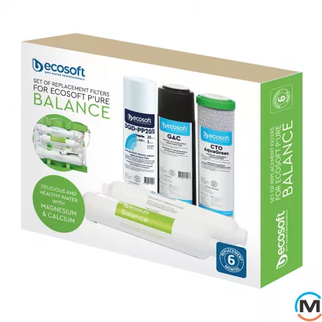 Комплект картриджей Ecosoft P'URE Balance "6 мес", фото 