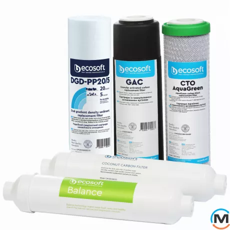 Комплект картриджей Ecosoft P'URE Balance "6 мес", фото , изображение 2