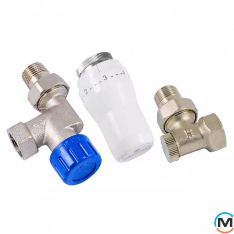 Комплект Schlosser радиаторный̆ аксиальный̆ GZ1\2xGW1/2 602200084UA, фото 