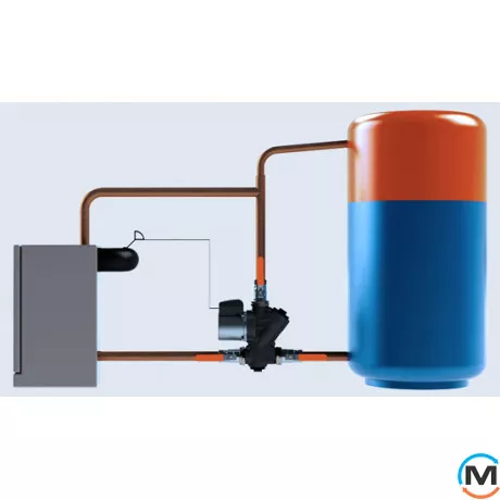 Термозмішувальний вузол Laddomat 21/100 ( 63*), Теплова потужність (кВт): 100, фото , зображення 2