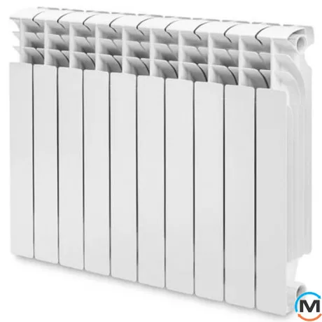 Алюминиевый радиатор Mirado 96/500 (10 секций), фото , изображение 2