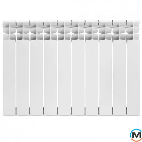 Биметаллический радиатор Mirado 96/500 (12 секций), Цвет: Белый, Кол-во секций: 12, фото 