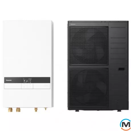 Тепловий насос Panasonic T-Cap Серія K 9 кВт 1 фаза ТЕН 6 кВт WH-SXC09K6E5/WH-UXZ09KE5, Теплова потужність (кВт): 9, Кількість фаз: 1, фото 