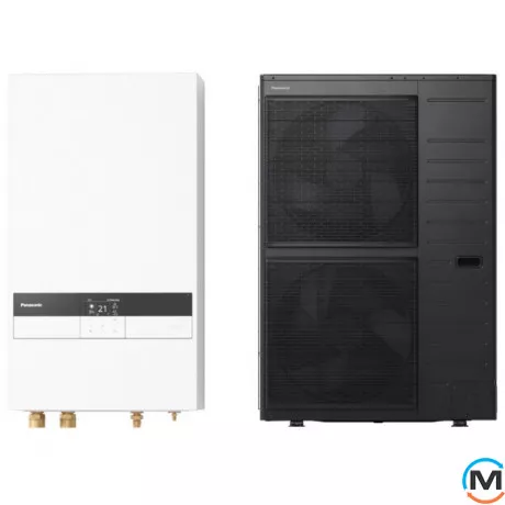 Тепловий насос Panasonic T-Cap Серія K 9 кВт 3 фази ТЕН 9 кВт WH-SXC09K9E8/WH-UXZ09KE8, Теплова потужність (кВт): 9, Кількість фаз: 3, фото 