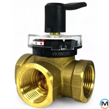 3-ходовой поворотный смесительный клапан RMV DN20 Rp 3/4" Tervix Pro Line, Диаметр резьбы: 3/4", фото 