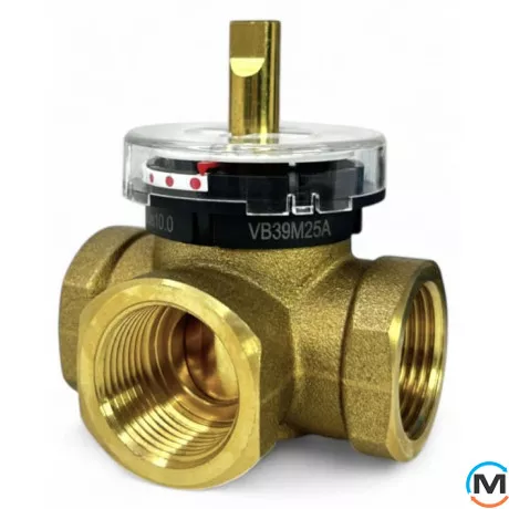 Комплект 3-ходовой смесительный клапан RMV DN20 Rp3/4"Tervix + Привод электрический 3-точки / 2-точки AMV, Диаметр резьбы: 3/4", фото , изображение 6