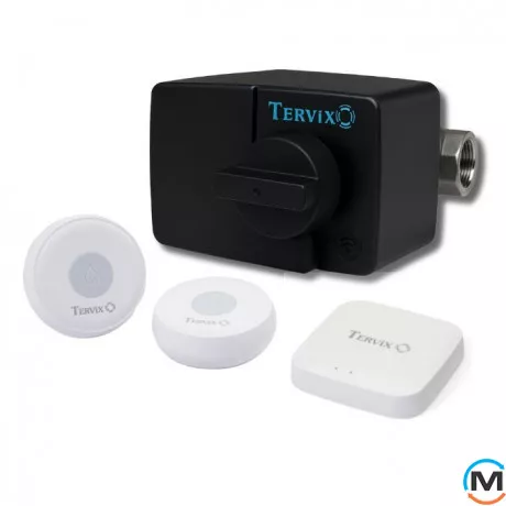 Система защиты от затопления ZigBee ZEVS Tervix Water Stop 1/2” (с ZigBee датчиками), Диаметр резьбы: 1/2", фото 
