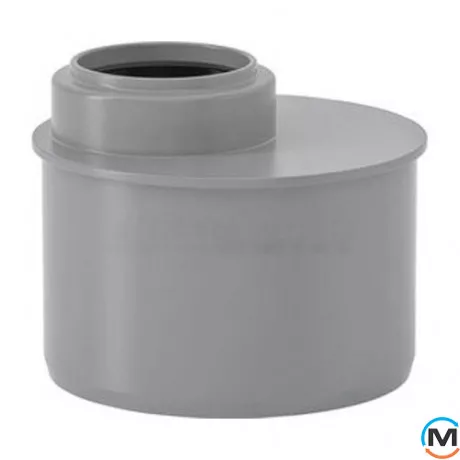 Канализационный переходник Valsir Ø75/40 HTR короткий (тип В), фото 