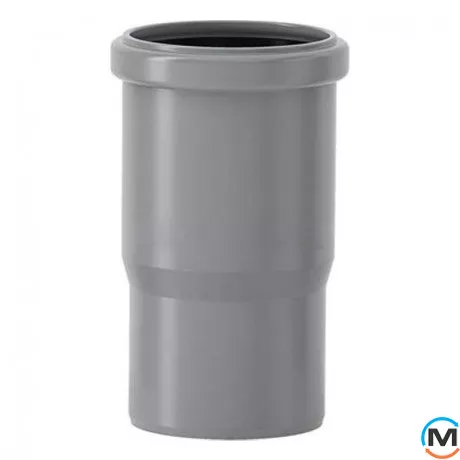 Компенсационный патрубок для канализации Valsir Ø90 HTL2, Длина (мм): 160, фото 