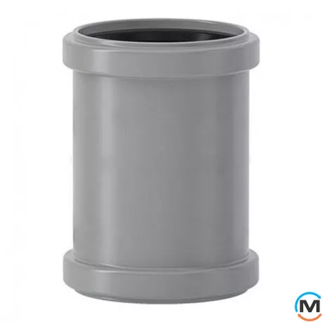 Муфта каналізаційна Valsir Ø90 HTU зі стопором, фото 