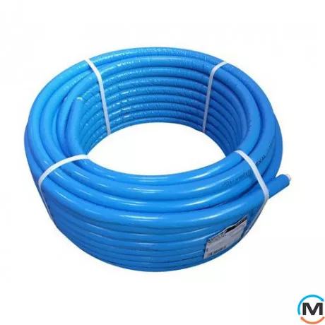 Труба Valsir в ізоляції металопластикова PEXAL Ø16 х 2 мм БЕРЕЗНЕВА (бухта 50 м), Модифікація: Бухта 50 м, Колір: Блакитний, Діаметр (мм): 16, фото 