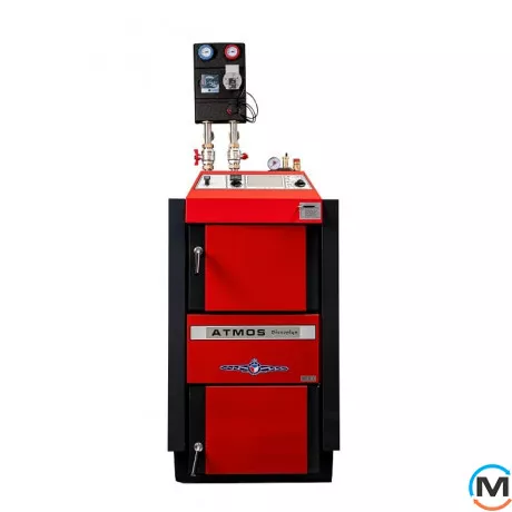 Твердотопливный пиролизный котел ATMOS DC 25 S, Тепловая мощность (кВт): 27, фото , изображение 8