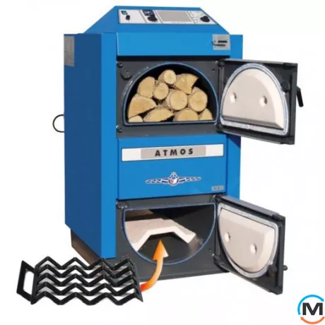 Твердотопливный пиролизный котел ATMOS DC 30 SX, Тип котла: Твердотопливный пиролизный котел, Тепловая мощность (кВт): 30, фото , изображение 8