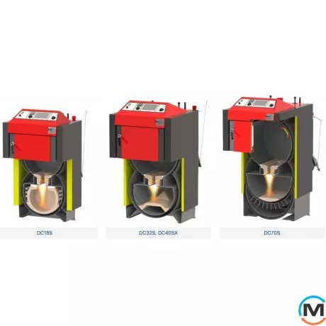 Твердотопливный пиролизный котел ATMOS DC 70 S, Тепловая мощность (кВт): 70, фото , изображение 3