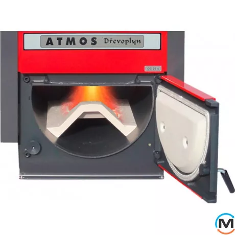 Твердотопливный пиролизный котел ATMOS DC 70 S, Тепловая мощность (кВт): 70, фото , изображение 6