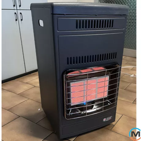 Газовий інфрачервоний обігрівач Sicar euro 90 4,2 кВт п'єзопідпал, 3 режими, датчик co₂, редуктор + шланг, фото , зображення 7