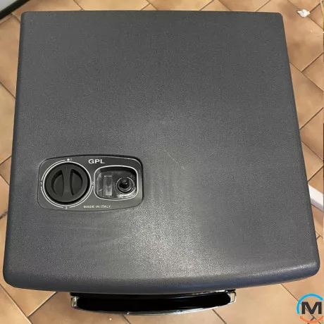 Газовий інфрачервоний обігрівач Sicar euro 90 4,2 кВт п'єзопідпал, 3 режими, датчик co₂, редуктор + шланг, фото , зображення 6