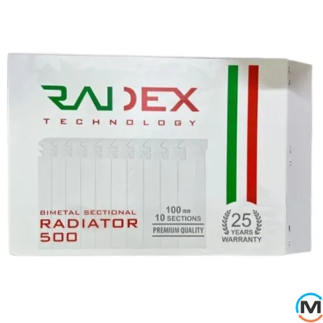 Радіатор біметалічний Radex 100/500, фото , зображення 2