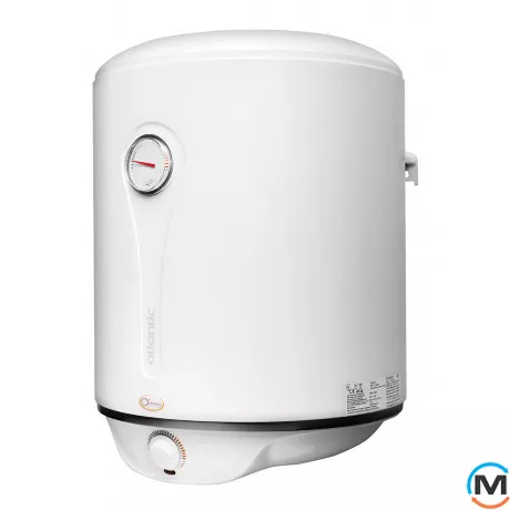 Бойлер электрический Atlantic OPRO Turbo VM 050 D400-2-B (2500W), Кол-во/мощность ТЭНов: 1x2,5 кВт, Объем (л): 50, Исполнение: Вертикальный, фото , изображение 2