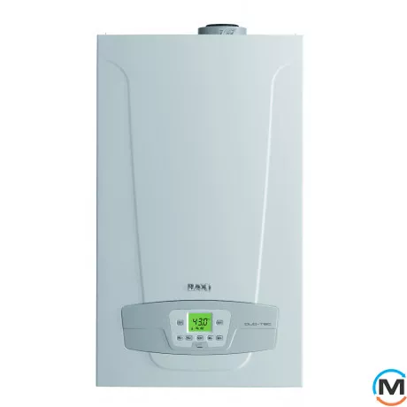 Конденсаційний котел Baxi LUNA DUO-TEC 1.24 GA, Тип котла: Газовий конденсаційний, Теплова потужність (кВт): 24, Вбудований бойлер: Ні, Модифікація: Без виносної панелі, Кількість контурів: 1, Спосіб відведення газів: Турбований, фото 