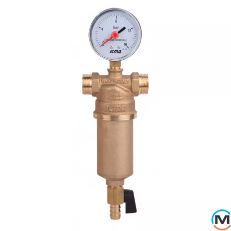 Самопромывной фильтр для воды Icma 3/4х1", фото 