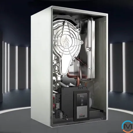 Газовий конденсаційний котел Ferroli Bluehelix Hitech RRT 28C двоконтурний, Теплова потужність (кВт): 28, Кількість контурів: 2, фото , зображення 3