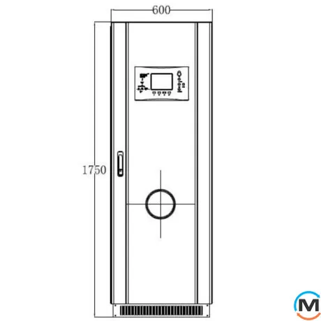 Гибридный солнечный инвертор (ИБП) LogicPower 60kVA MPPT - 3 фазный, фото , изображение 3