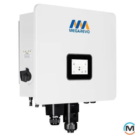 Гібридний однофазний інвертор Megarevo for LP R6KL1DA-G2S (6kW, 48V, LCD дисплей, порт GEN), фото , зображення 4