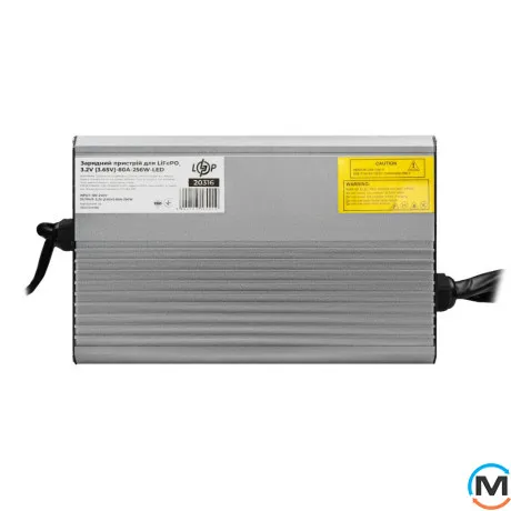 Зарядний пристрій LogicPower для LiFePO4 комірок 3.2V (3.65V)-80A-256W-LED, Номінальний струм заряду (A): 80, фото 