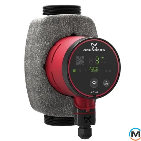 Циркуляционный насос Grundfos ALPHA3 32-80 180, Модификация: ALPHA 3 32-80 180, фото 