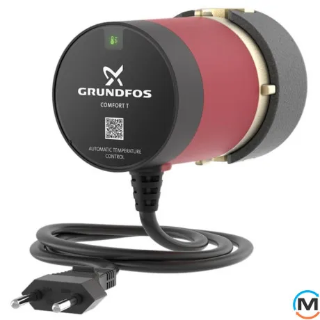 Циркуляционный насос Grundfos COMFORT 15-14 B T, Модификация: B T = с контролем температуры, фото , изображение 3