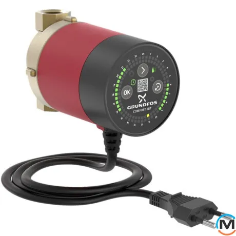 Циркуляционный насос Grundfos COMFORT 15-14 B TDT, Модификация: B TDT = с таймером и контролем температуры, фото , изображение 2