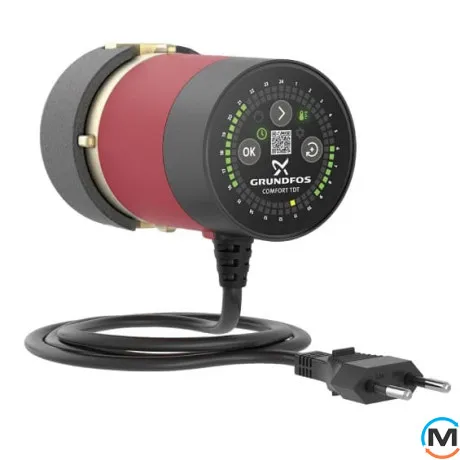 Циркуляционный насос Grundfos COMFORT 15-14 B TDT, Модификация: B TDT = с таймером и контролем температуры, фото , изображение 4