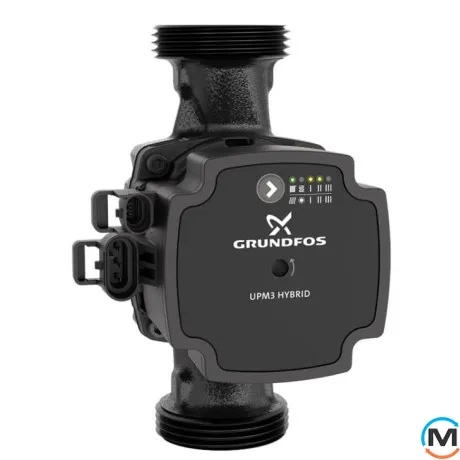 Циркуляционный насос Grundfos UPM3 HYBRID 25-70 180 ACA 9 R серый, фото 