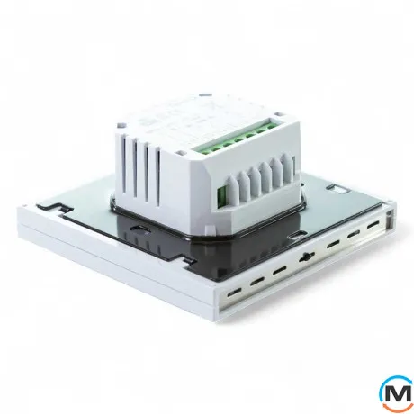 Термостат з WiFi керуванням Tervix Pro Line для водяної/електричної теплої підлоги, датчик 3 м, білий, Колір: Білий, фото , зображення 2