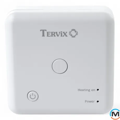 Бездротовий кімнатний термостат з WiFi керуванням Tervix Pro Line для газового/електричного котла + USB, Колір: Білий, фото , зображення 3