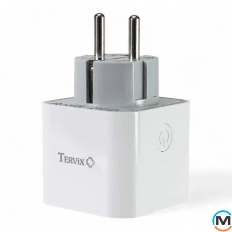 Розумна розетка Tervix Pro Line WiFi Socket, Колір: Білий, Керуючий сигнал: WiFi (2.4 ГГц), фото 