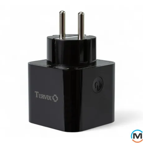 Розумна розетка Tervix Pro Line WiFi Socket Black, Колір: Чорний, Керуючий сигнал: WiFi (2.4 ГГц), фото 