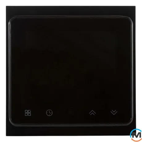 Термостат з керуванням ZigBee Tervix Pro Line для водяної/електричної теплої підлоги, чорний, фото , зображення 3