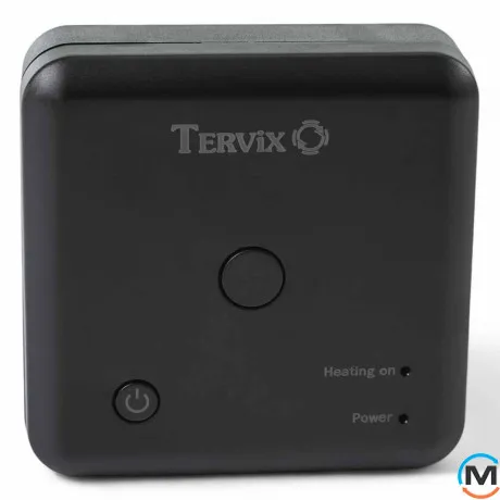 Бездротовий кімнатний термостат з WiFi керуванням Tervix Pro Line для газ./ел. котла + USB, Колір: Чорний, фото , зображення 4